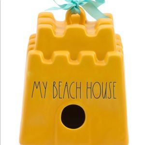 Rae Dunn Sand Castle Birdhouse